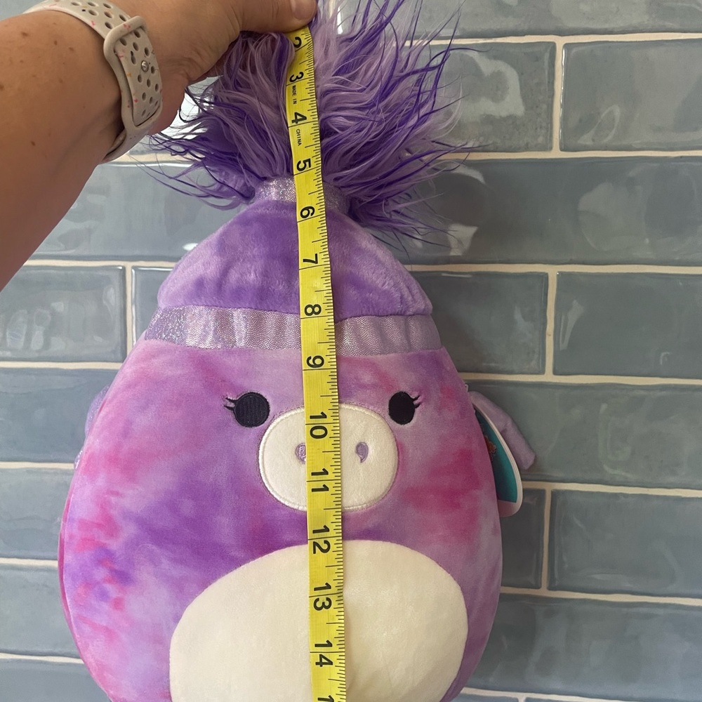 Kellytoy Purple and Pink Plush Unicorn - Picture 4 of 11